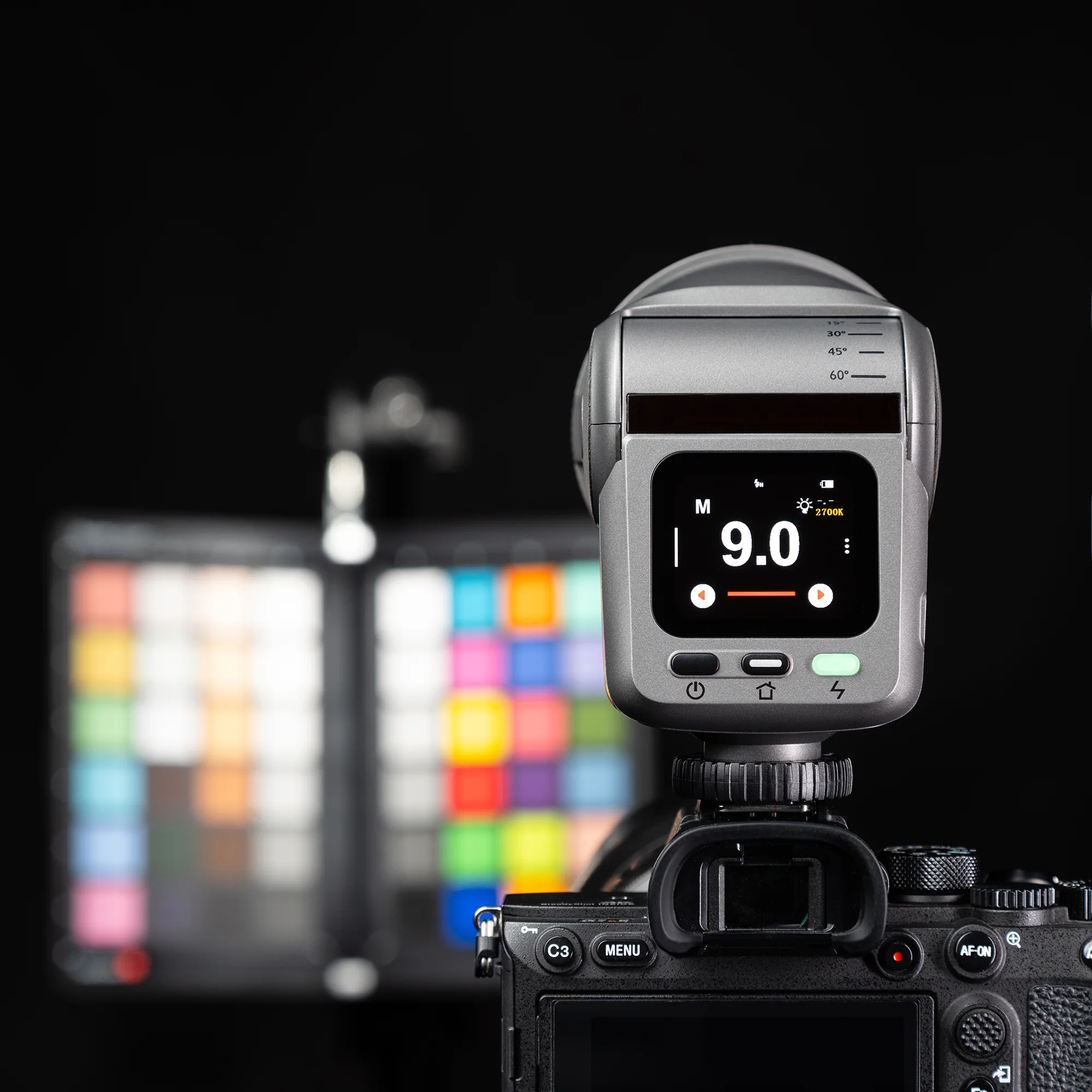 2-in-1 LED-Blitz I Bi-Color Dauerlicht I HS Freeze Q1 - Image 3