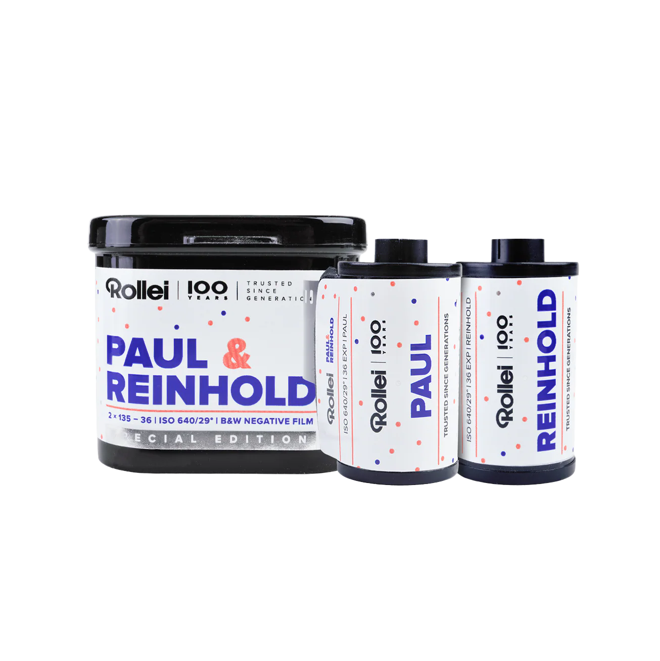 PAUL & REINHOLD Schwarzweiß-Negativfilm | 35 mm | 36 Aufnahmen | ISO 640 Doppelpack - Image 6
